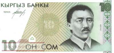 Kirgistan - 10  Som (#009a_UNC)