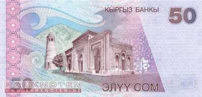 Kirgistan - 50  Som (#020_UNC)