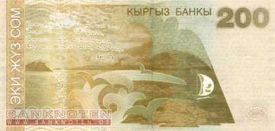 Kyrgyzstan - 200  Som (#022_UNC)