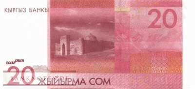 Kyrgyzstan - 20  Som (#024b_UNC)