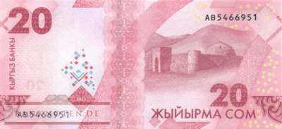 Kyrgyzstan - 20  Som (#034a_UNC)