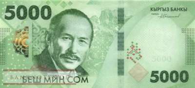 Kyrgyzstan - 5.000  Som (#040_UNC)