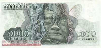 Kambodscha - 1.000  Riels (#017_UNC)