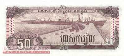 Kambodscha - 50  Riels (#035a_UNC)