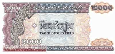 Kambodscha - 2.000 Riels (#040_UNC)
