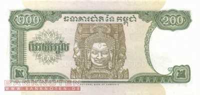 Kambodscha - 200 Riels (#042a_UNC)