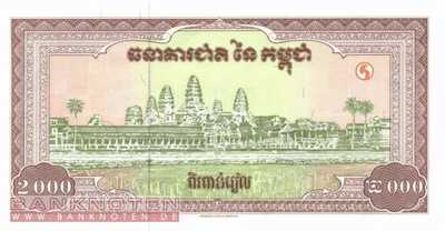 Cambodia - 2.000  Riels (#045a_UNC)