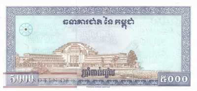 Kambodscha - 5.000  Riels (#046b-1_UNC)