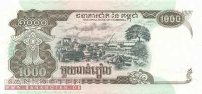 Kambodscha - 1.000 Riels (#051a_UNC)