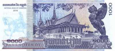 Cambodia - 1.000  Riels (#067_UNC)