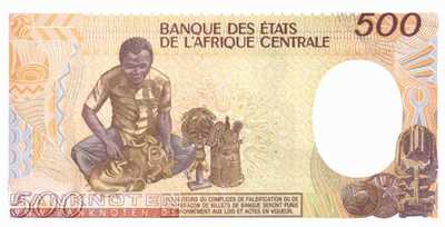 Congo - 500  Francs (#008d_UNC)