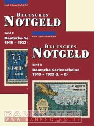 Deutsche Serienscheine 1918 - 1922, vol. 1+2