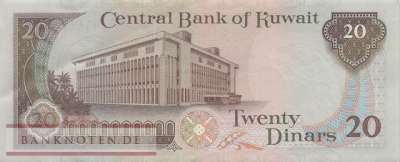 Kuwait - 20  Dinars (#016b_XF)