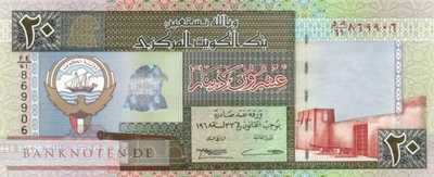Kuwait - 20  Dinar (#028a-U13_UNC)