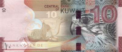 Kuwait - 10  Dinars (#033b_UNC)