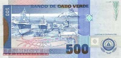 Cape Verde - 500  Escudos (#064a_UNC)