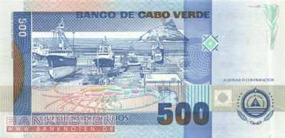 Cape Verde - 500  Escudos (#064b_UNC)