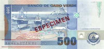 Kap Verden - 500  Escudos - SPECIMEN (#064s2_UNC)