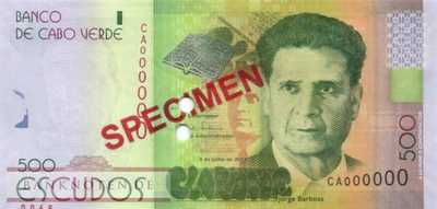 Kap Verden - 500  Escudos - SPECIMEN (#072S_UNC)