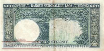 Laos - 200  Kip (#013a_VF)