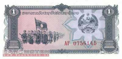 Laos - 1  Kip (#025a_UNC)