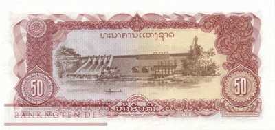 Laos - 50  Kip (#029b_UNC)
