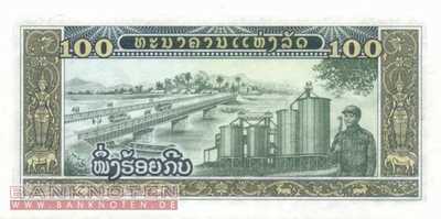 Laos - 100  Kip - Ersatzbanknote (#030R_UNC)
