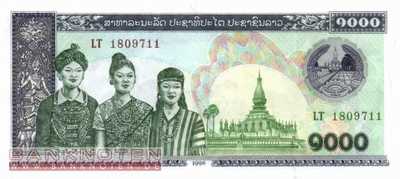 Lao - 1.000  Kip (#032Aa_UNC)