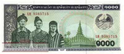 Lao - 1.000  Kip (#032c_UNC)