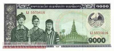 Lao - 1.000  Kip (#032d_UNC)