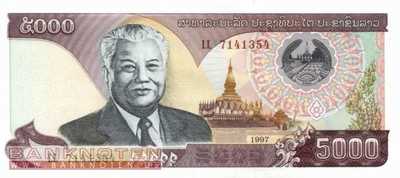 Laos - 5.000  Kip (#034a_UNC)