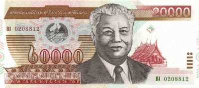 Lao - 20.000  Kip (#036a_UNC)