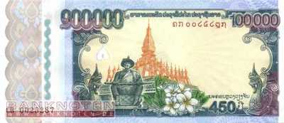 Laos - 100.000  Kip (#040_UNC)