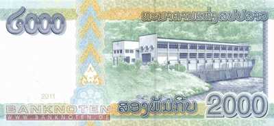 Laos - 2.000  Kip (#041_UNC)