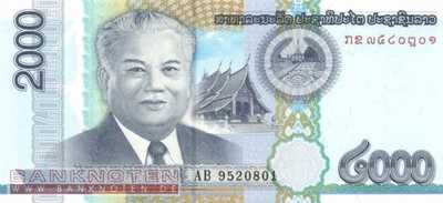 Laos - 2.000  Kip (#041_UNC)