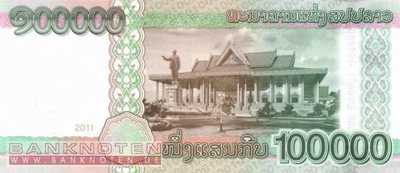 Laos - 100.000  Kip (#042_UNC)