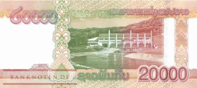 Laos - 20.000  Kip (#045_UNC)