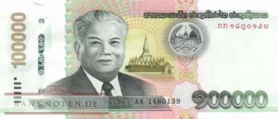 Laos - 100.000  Kip (#047_UNC)