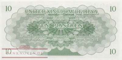 Libya - 10  Piastres (#006a_UNC)
