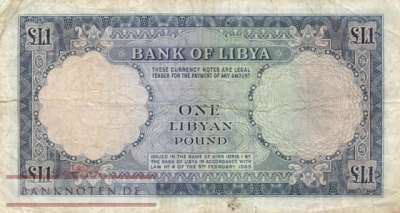 Libya - 1  Pound (#025_F)