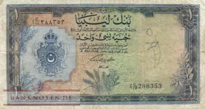 Libya - 1  Pound (#025_F)