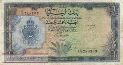 Libyen - 1  Pound (#025_F)