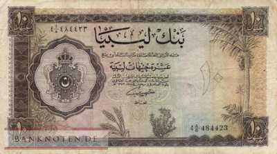 Libya - 10  Pounds (#027_VG)