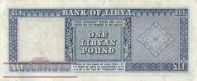 Libyen - 1  Pound (#030_F)
