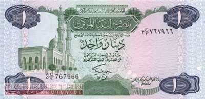 Libya - 1  Dinar (#049_UNC)