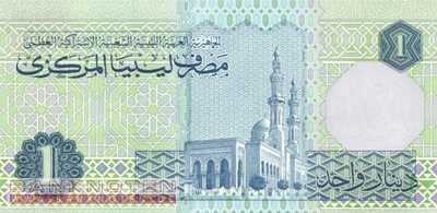 Libyen - 1  Dinar (#059b_UNC)