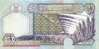 Libya - 1/2  Dinar (#063_UNC)
