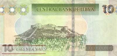 Libya - 10  Dinars (#078Ab_UNC)