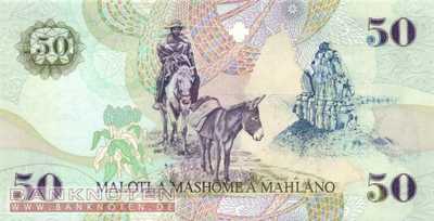 Lesotho - 50 Maloti (#017d_UNC)