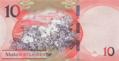 Lesotho - 10  Maloti (#026b_UNC)